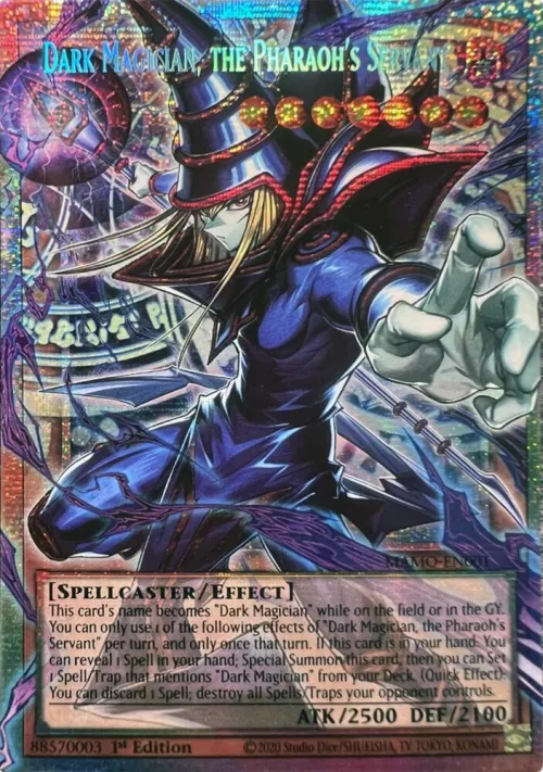 Dark Magician, the Pharaoh's Servant - Starlight Rare Extended Art