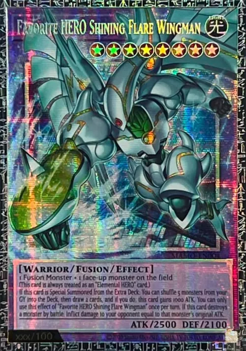 Favorite HERO Shining Flare Wingman - Gmr