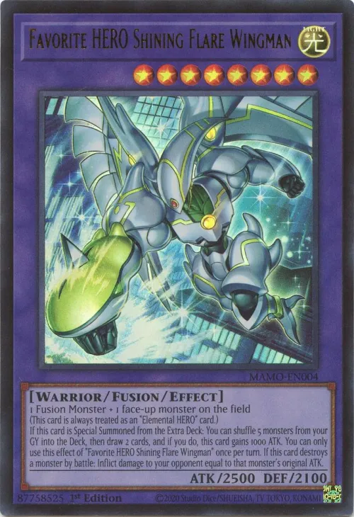 Favorite HERO Shining Flare Wingman - 1st Edition