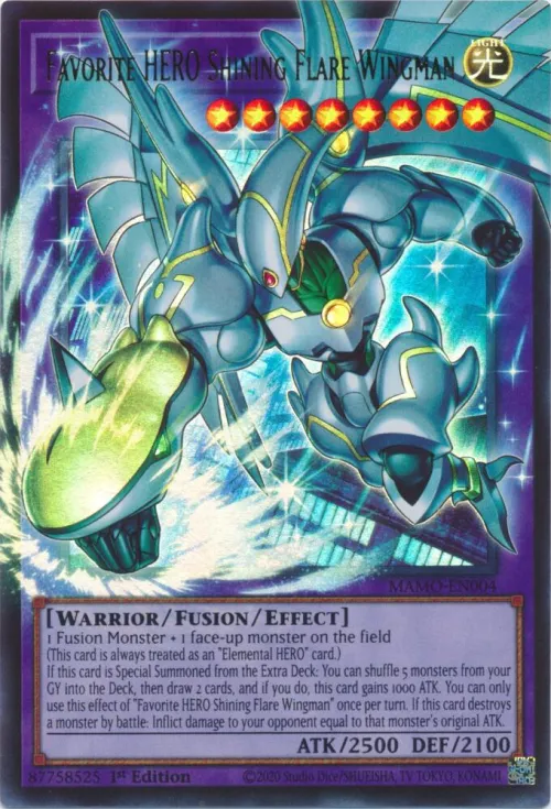 Favorite HERO Shining Flare Wingman - Extended Art
