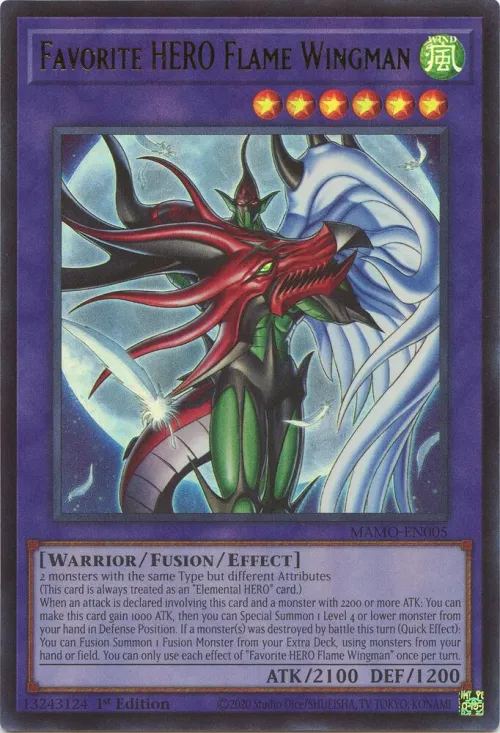 Favorite HERO Flame Wingman - 1st Edition