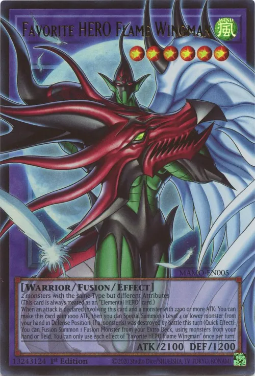 Favorite HERO Flame Wingman - Extended Art