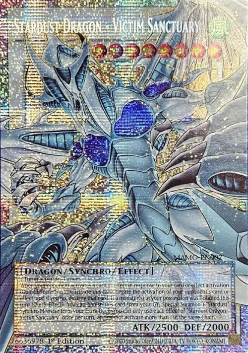 Stardust Dragon - Victim Sanctuary - Starlight Rare Extended Art
