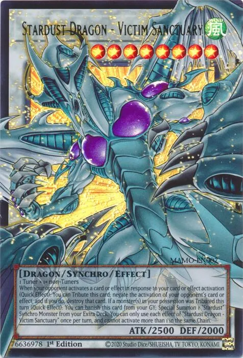 Stardust Dragon - Victim Sanctuary - Extended Art