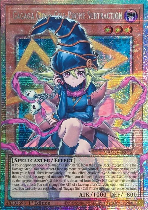 Gagaga Girl - Cell Phone Subtraction - Starlight Rare Extended Art