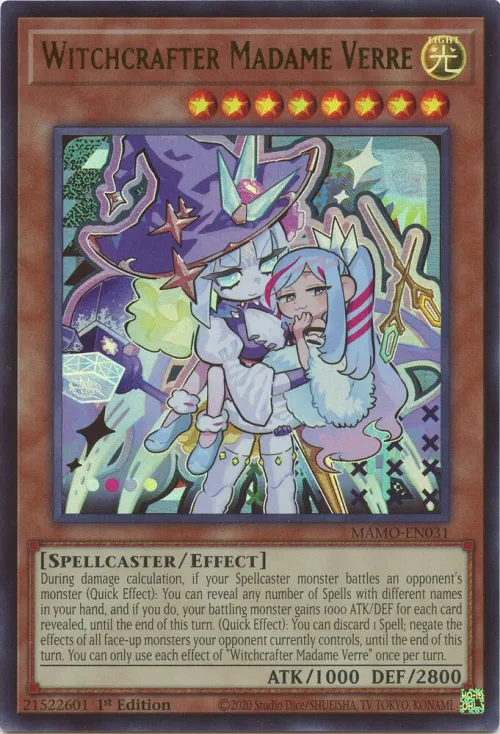 Witchcrafter Madame Verre - 1st Edition