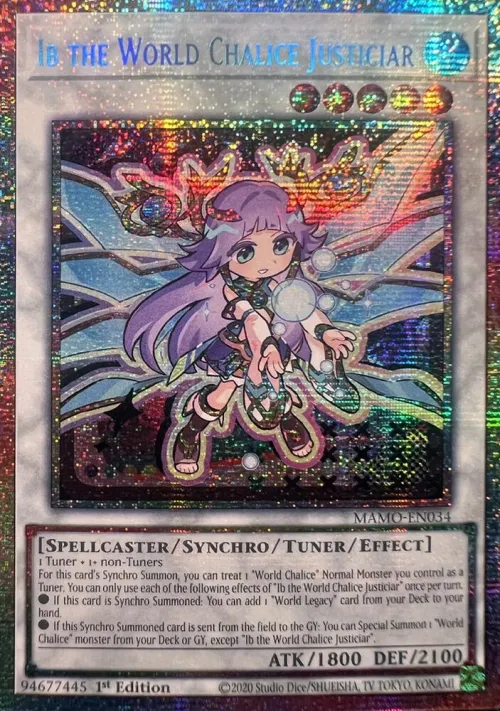 Ib the World Chalice Justiciar - Starlight Rare