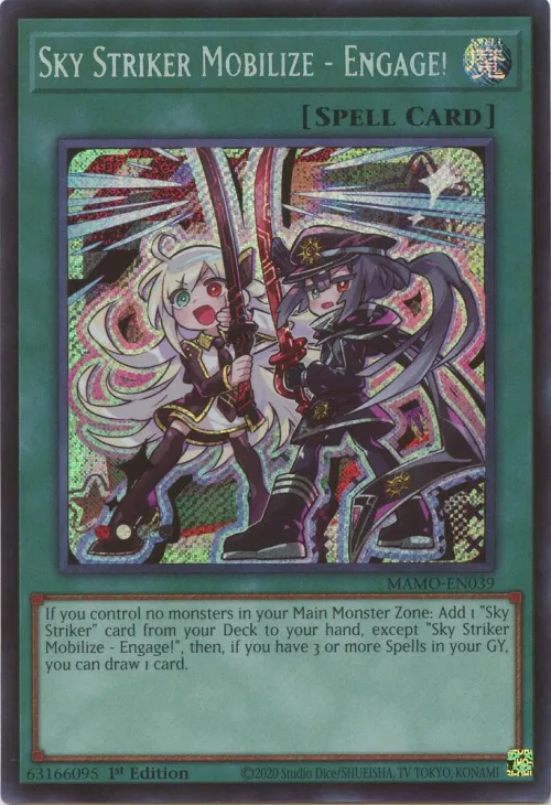 Sky Striker Mobilize - Engage! - Secret Rare