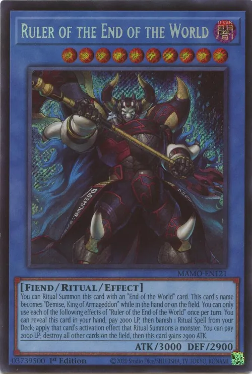 Ruler of the End of the World - 1st Edition