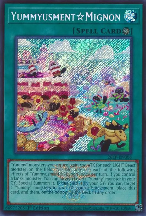 YummyusmentMignon - Emblazoned Secret Rare