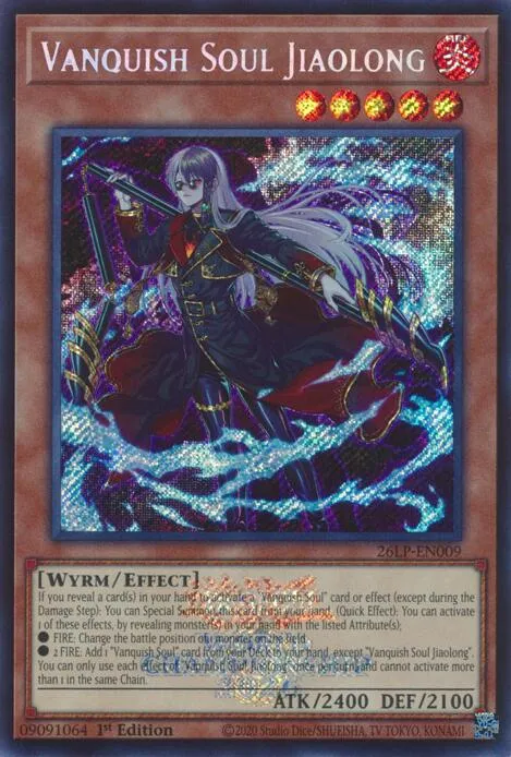 Vanquish Soul Jiaolong - Emblazoned Secret Rare
