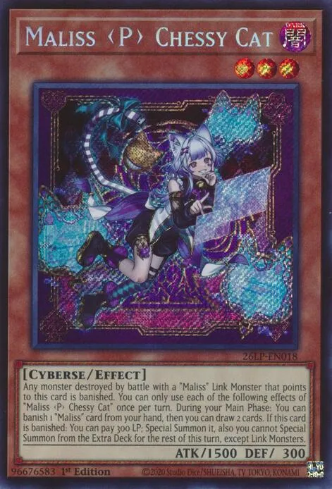 Maliss P Chessy Cat - Secret Rare