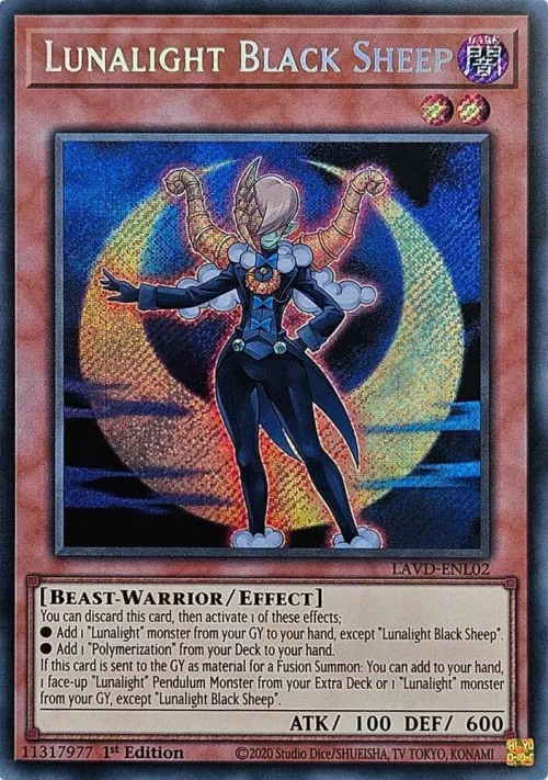 Lunalight Black Sheep - Secret Rare