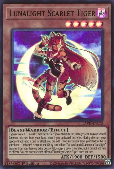 Lunalight Scarlet Tiger - 1st Edition