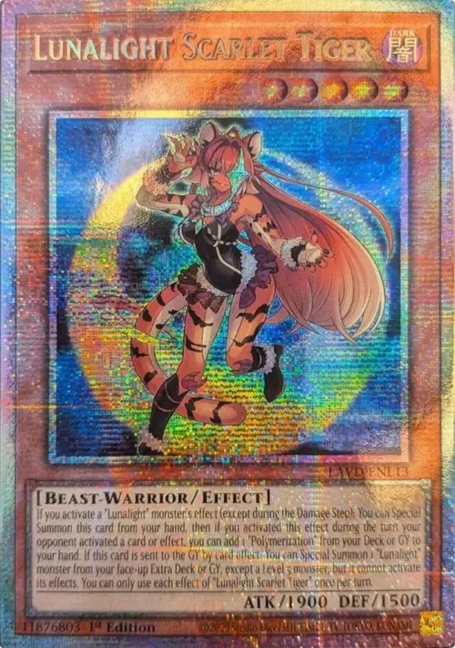 Lunalight Scarlet Tiger - Starlight Rare
