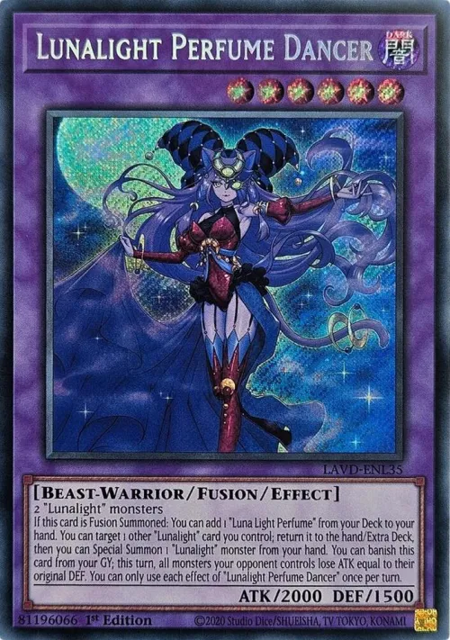 Lunalight Perfume Dancer - Secret Rare