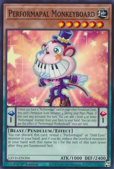 Performapal Monkeyboard - 1st Edition