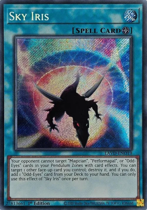 Sky Iris - Secret Rare