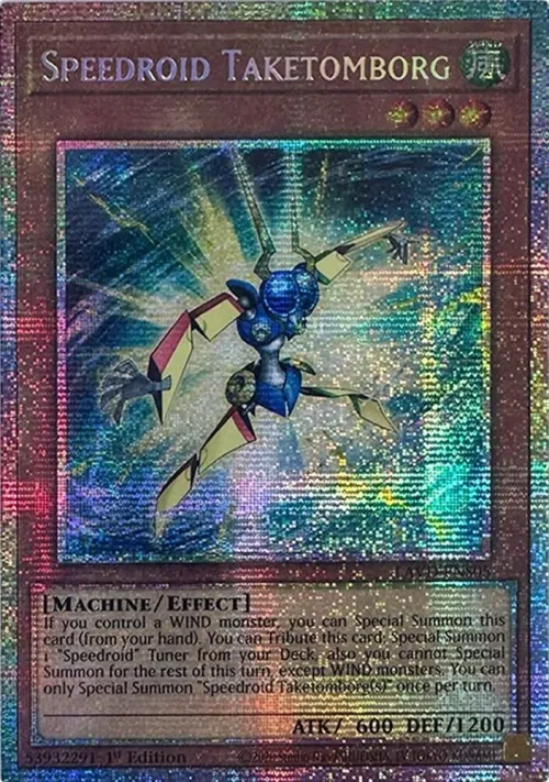 Speedroid Taketomborg - Starlight Rare
