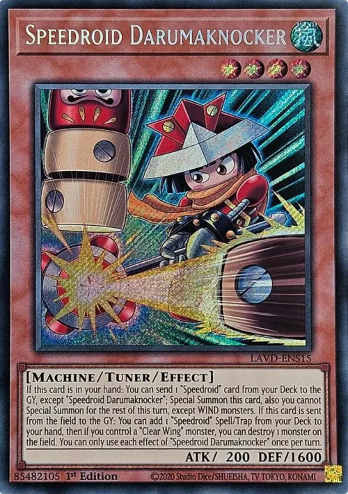 Speedroid Darumaknocker - Secret Rare