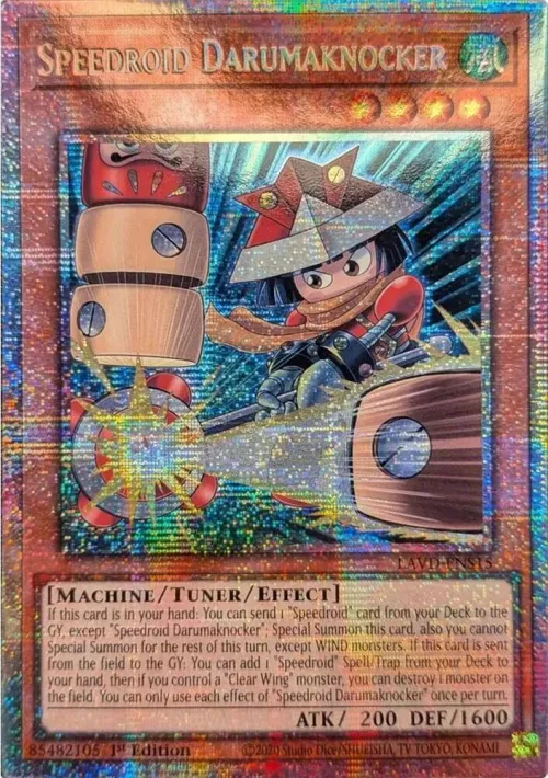 Speedroid Darumaknocker - Starlight Rare