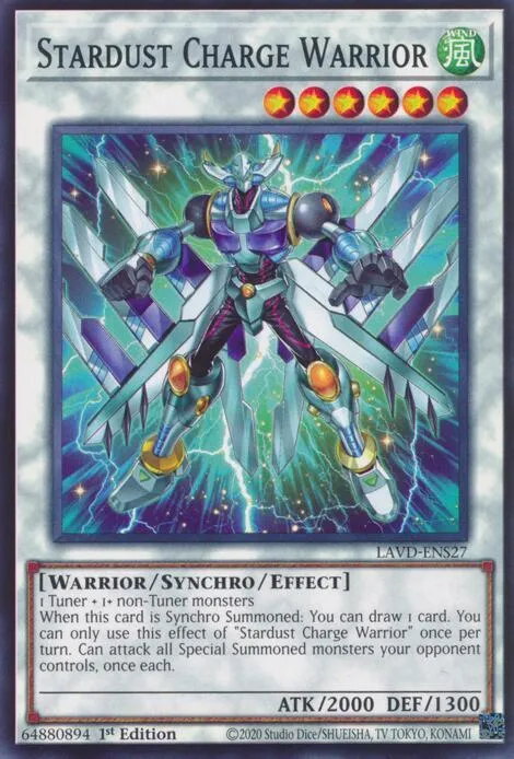Stardust Charge Warrior - 1st Edition