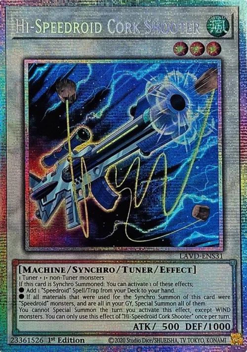 Hi-Speedroid Cork Shooter - Starlight Rare