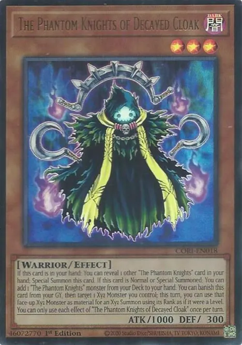 The Phantom Knights of Decayed Cloak - 1st Edition