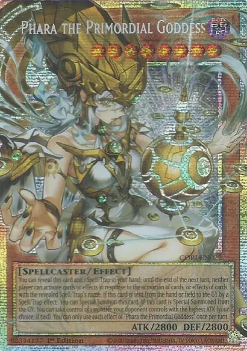 Phara the Primordial Goddess - Starlight Rare Extended Art