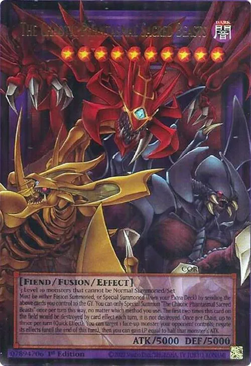 The Chaotic Phantasmal Sacred Beasts - 1st Edition