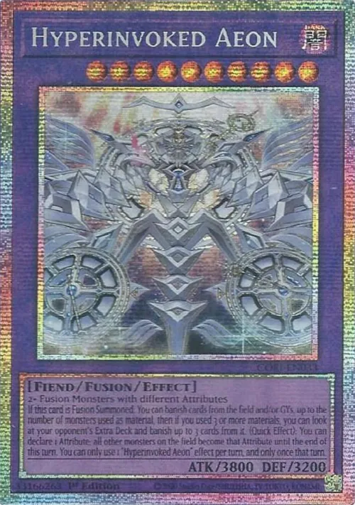 Hyperinvoked Aeon - Starlight Rare