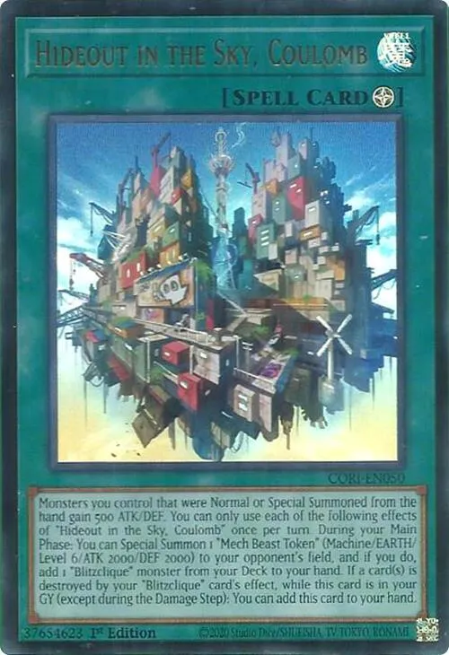 Hideout in the Sky, Coulomb - 1st Edition