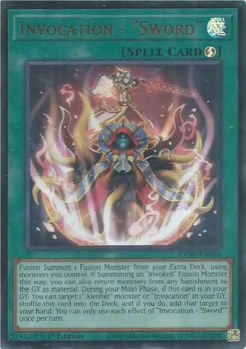 Invocation - "Sword" - 1st Edition