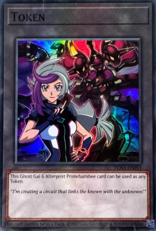 Token: Ghost Gal and "Altergeist Primebanshee"