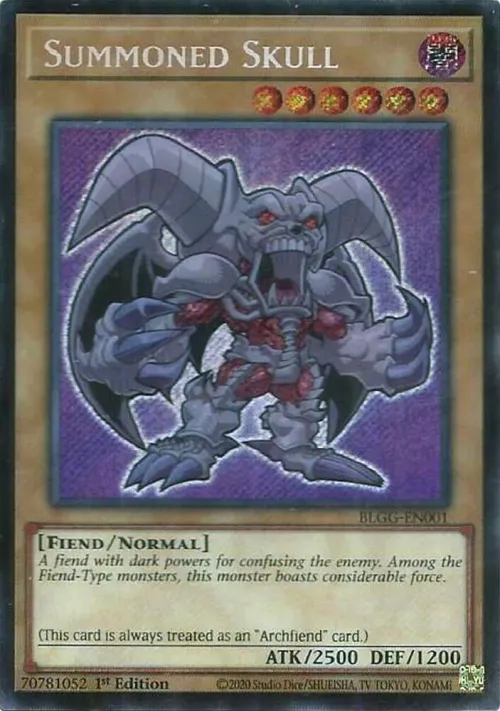 Summoned Skull - 1st Edition