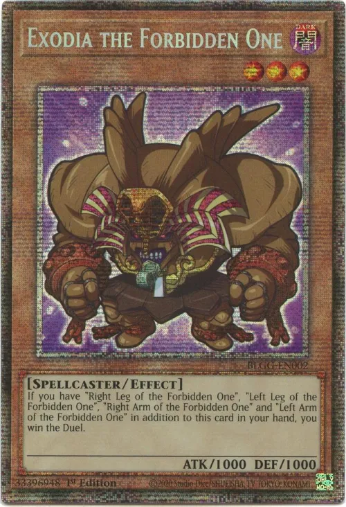 Exodia the Forbidden One - Starlight Rare