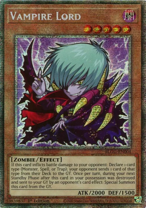 Vampire Lord - Starlight Rare