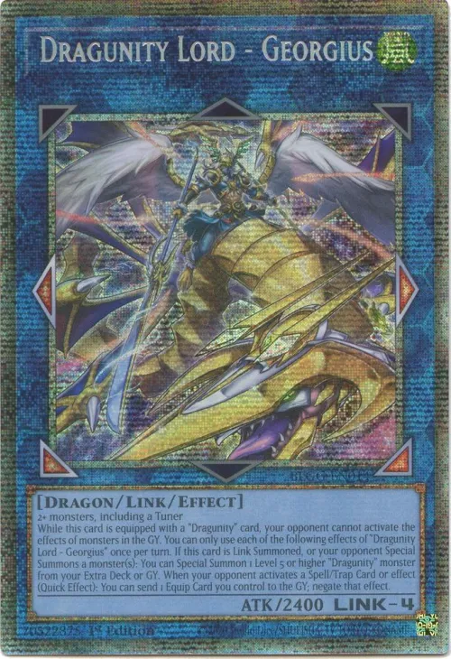 Dragunity Lord - Georgius - Starlight Rare