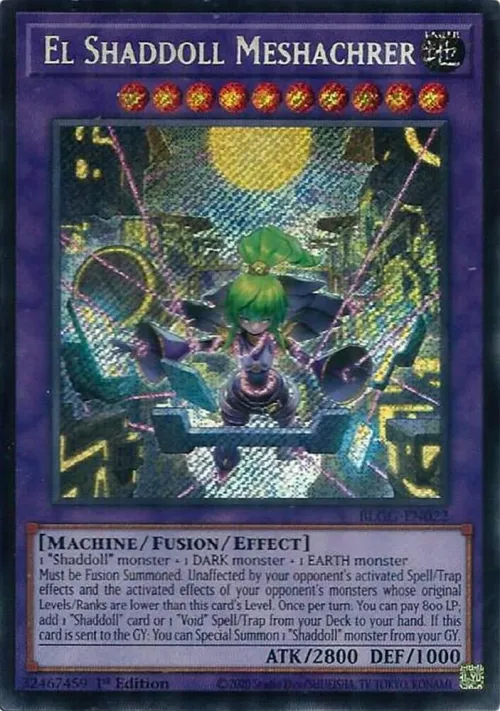 El Shaddoll Meshachrer - 1st Edition