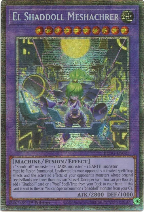 El Shaddoll Meshachrer - Starlight Rare