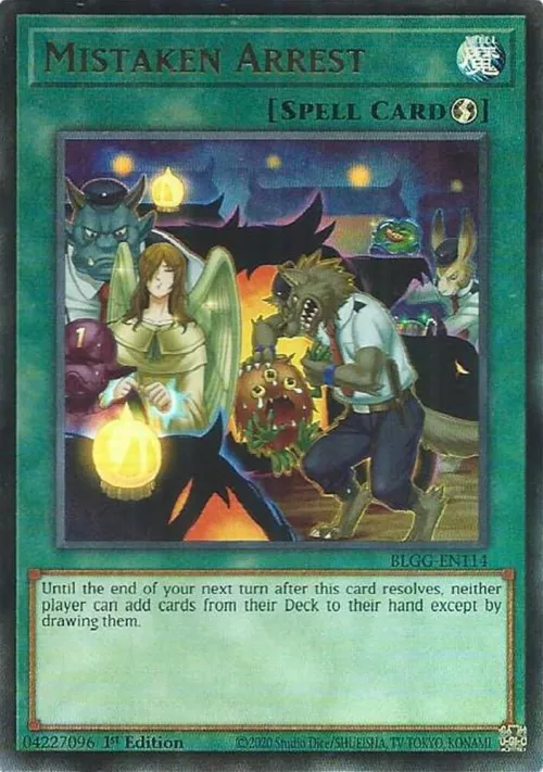 Mistaken Arrest - 1st Edition