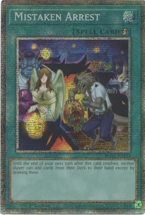 Mistaken Arrest - Starlight Rare
