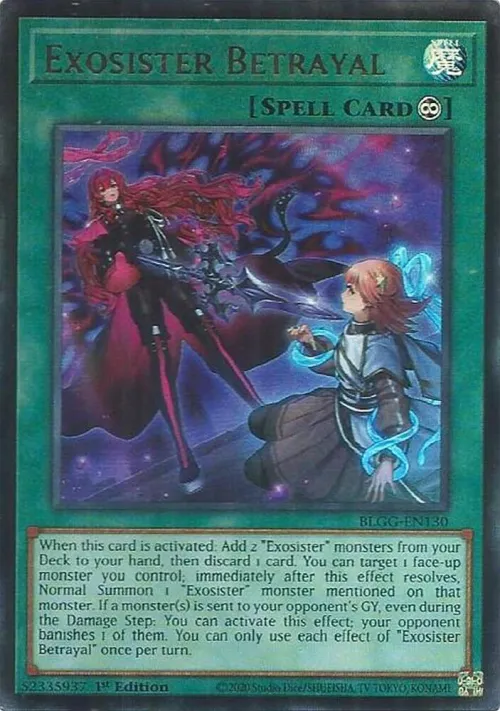 Exosister Betrayal - 1st Edition