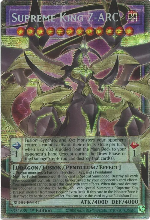 Supreme King Z-ARC - Starlight Rare