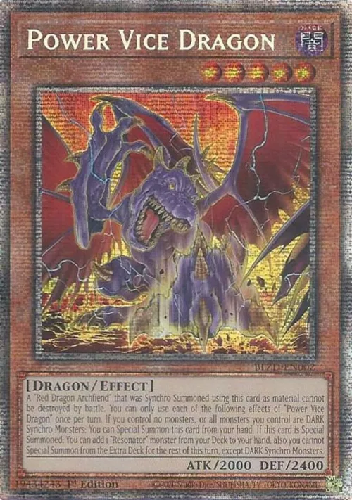 Power Vice Dragon - Starlight Rare