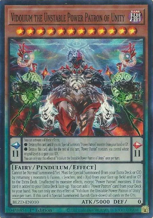 Vidolium the Unstable Power Patron of Unity