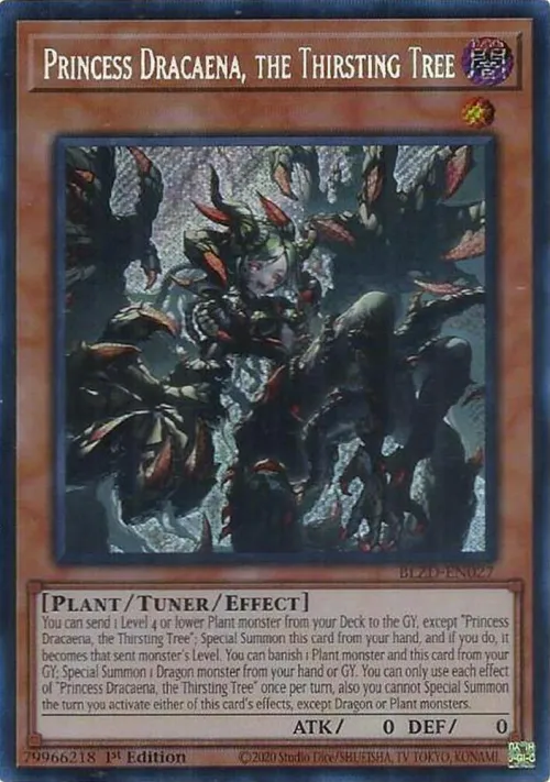 Princess Dracaena, the Thirsting Tree - 1st Edition