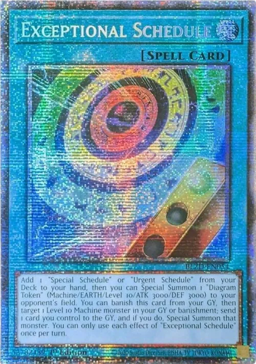 Exceptional Schedule - Starlight Rare