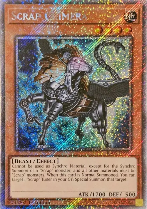Scrap Chimera - Platinum Secret Rare