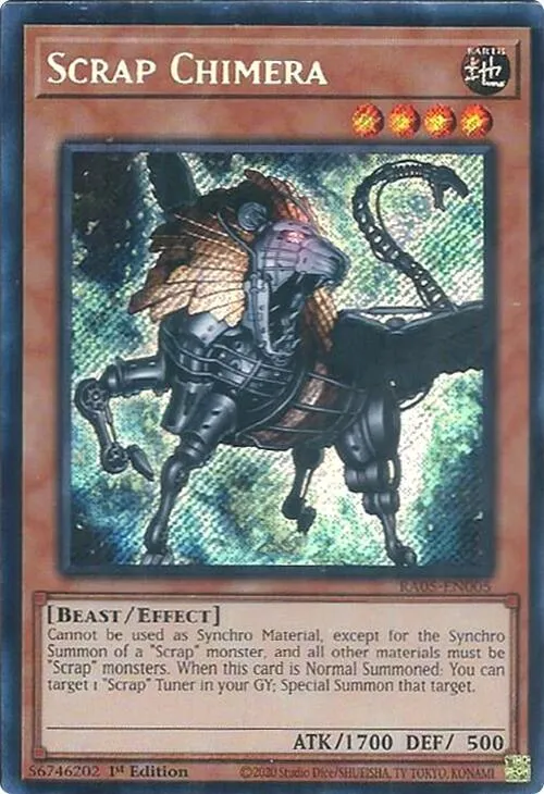Scrap Chimera - Secret Rare